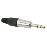 Mufa JACK executie ranforsat stereo 6.3 mm tata, Generic