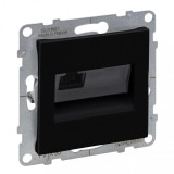 Priza RJ45 UTP CAT5E Legrand Suno negru 721450