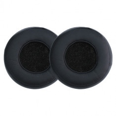 Set 2 Perne de urechi pentru casti Beats Pro, Kwmobile, Negru, Piele ecologica, 45941.01