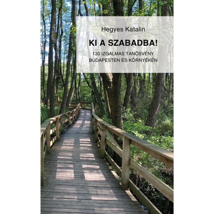 Ki a szabadba! - 130 izgalmas tan&ouml;sv&eacute;ny Budapesten &eacute;s k&ouml;rny&eacute;k&eacute;n - Hegyes Katalin