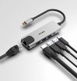 Dlink 5-in-1 usb-c hub dub-m520, D-link