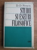 D. D. Rosca - Studii si eseuri filosofice (1970, usor uzata)