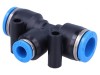 Racord Push-In T Ramificație FESTO, 0.95-6bar, PBT, QS, Pneumatic