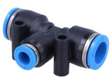 Racord Push-In T Ramificație FESTO, 0.95-6bar, PBT, QS, Pneumatic