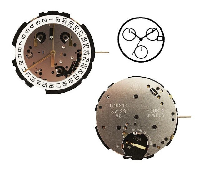 Mecanism Ceas Quartz ETA G10.212