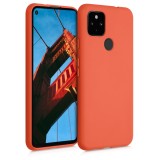 Husa pentru Google Pixel 4a 5G, Silicon, Rosu, 51727.164, Carcasa, Kwmobile