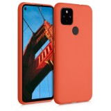 Cumpara ieftin Husa pentru Google Pixel 4a 5G, Silicon, Rosu, 51727.164, Carcasa, Kwmobile