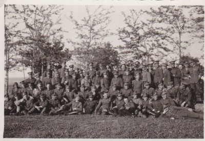 FOTO 9 OFITERI LA CURSUL PRACTIC DE LA SF.GHEORGHE iunie 1933 foto