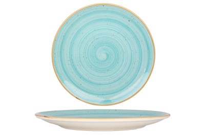 Bonna Farfurie pentru cină - Aqua - Porţelan - 27 cm - set de 6 foto
