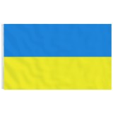 Cumpara ieftin Steagul Ucrainei cu ocheti din alama, 90x150 cm