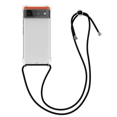 Husa pentru Google Pixel 6, Silicon, Transparent, 55596.03 foto