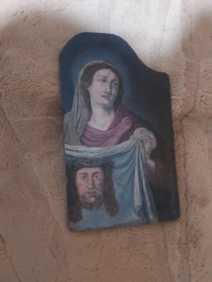 Icoana foarte veche Sfanta Veronica foto