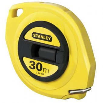 Stanley 0-34-108 Ruleta inchisa standard cu banda de otel 30m foto