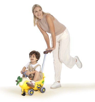 AVION INTERACTIV 4 IN 1 RIDE ON SI MANER DE IMPINGERE BANANA foto
