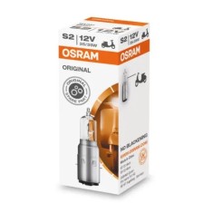Bec far 12V 35/35W Ba20d tip halogen (Osram)