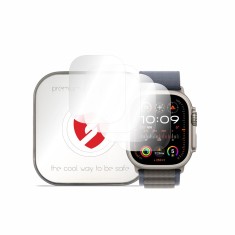 [Pachet 4x] Folie regenerabila premium Apple Watch Ultra Smart Protection Classic, transparenta foto
