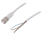 Cablu de Conectare M12 4 PIN 15m Mufă Drept 250VAC 4A 250VDC