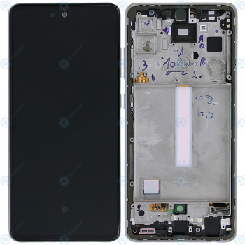 Samsung Galaxy A52s 5G (SM-A528B) Unitate de afișare completă alb minunat GH82-26912D GH82-26863D GH82-26861D foto