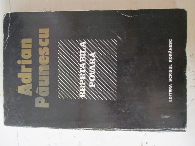 Adrian Paunescu - Repetabila povara foto