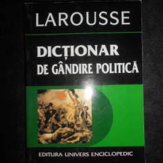 Dominique Colas - Dictionar de gandire politica