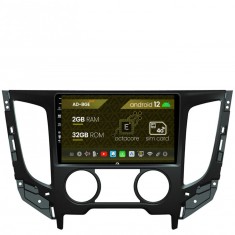 Navigatie Mitsubishi L200 (2014-2020), Android 12, E-Octacore 2GB RAM + 32GB ROM, 9 Inch - AD-BGE9002+AD-BGRKIT273