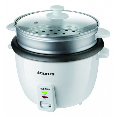 Aparat de gatit orez Rice Chef Taurus, 700 W, 1.8 l, functie abur foto