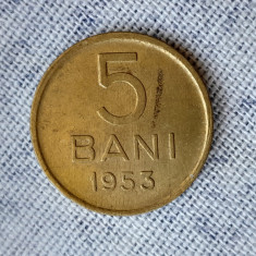 5 BANI 1953 aunc - ROMÂNIA.