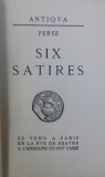SIX SATIRES par PERSE , traduit du latin par A. PERREAU , illustre par RENE POTTIER , 1930