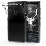 Husa pentru Blackberry Key2 LE, Silicon, Transparent, 46275.03