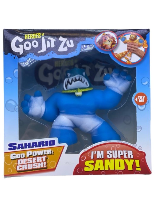Figurina Goo Jit Zu extensibila rechin albastru