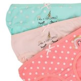 Set Chiloti Multicolor cu Imprimeu Unicorn pentru Copii, CMCLASS