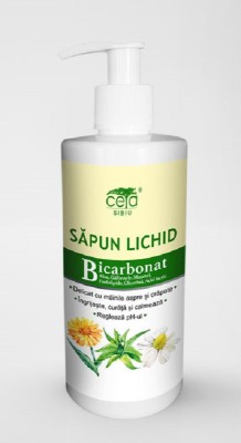 SAPUN LICHID BICARBONAT POMPITA 300ML foto