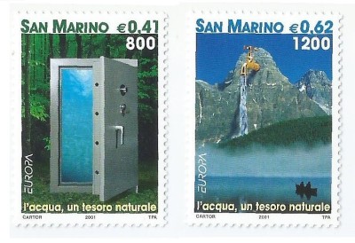 |San Marino, Europa CEPT, 2001, MNH foto
