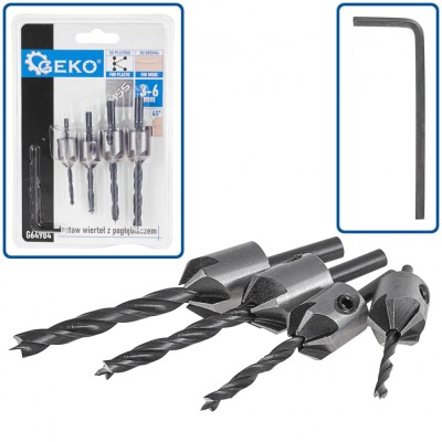 Set burghie cu limitatoare, 5 elemente, Geko G64984 foto