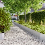 vidaXL Borduri de gazon 20 buc 25x103 cm Oțel galvanizat 860177