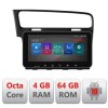 Navigatie VW Golf 7 I-491 4+64 ecran 10.33&quot; Android Waze USB Navigatie Internet Youtube Radio CarStore Technology