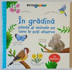 IN GRADINA , PLANTE SI ANIMALE PE CARE LE POTI OBSERVA , text de KATE NOLAN , ilustratii de STEPHANIE FIZER COLEMAN , 2025
