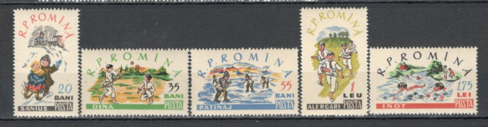 Romania.1960 Sporturi ptr. copii YR.253