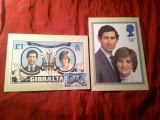 2 Maxime 1981 - Anglia si Gibraltar - Nunta Regala Printul Charles si Lady Diana