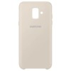 Husa de protectie Galaxy A6 2018 Dual Layer Cover auriu, negru, Plastic, Carcasa, Samsung