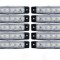 LED LuminI de markaj pentru Camioane Remorca Alb 12v