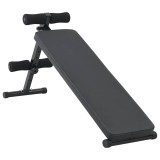 Banca pentru Abdomene 150 kg Pliabilă și Reglabilă pe &Icirc;nălțime 48-68 cm Oțel