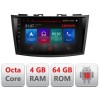 Navigatie Suzuki Swift 2011-2019 E-179 Octa Core cu Android Radio Bluetooth Internet GPS WIFI DSP 4+64GB 4G CarStore Technology