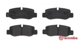 Set placute frana spate BREMBO P50126