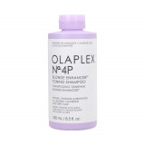 Cumpara ieftin Sampon pentru par blond, Olaplex, No. 4P Blonde Enhancer&trade; Toning Shampoo, 250ml