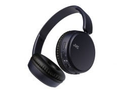 Casti audio On-Ear JVC HA-S36W-A-U, Bluetooth, Autonomie 35h, microfon, Albastru