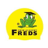 Casca de &icirc;not din silicon FREDS Swim Academy cu imprimeu vesel