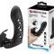 Vibrator Deget Vance Honey Finger 10 Moduri Vibratii, Silicon, Negru