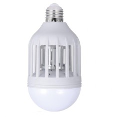 Bec LED antiinsecte cu lampa UV si capcana pentru tantari ZappLight LED 60W