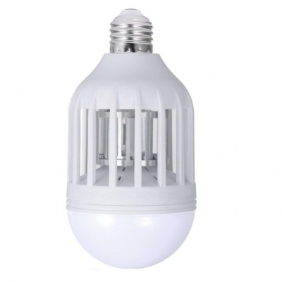 Bec LED antiinsecte cu lampa UV si capcana pentru tantari ZappLight LED 60W foto